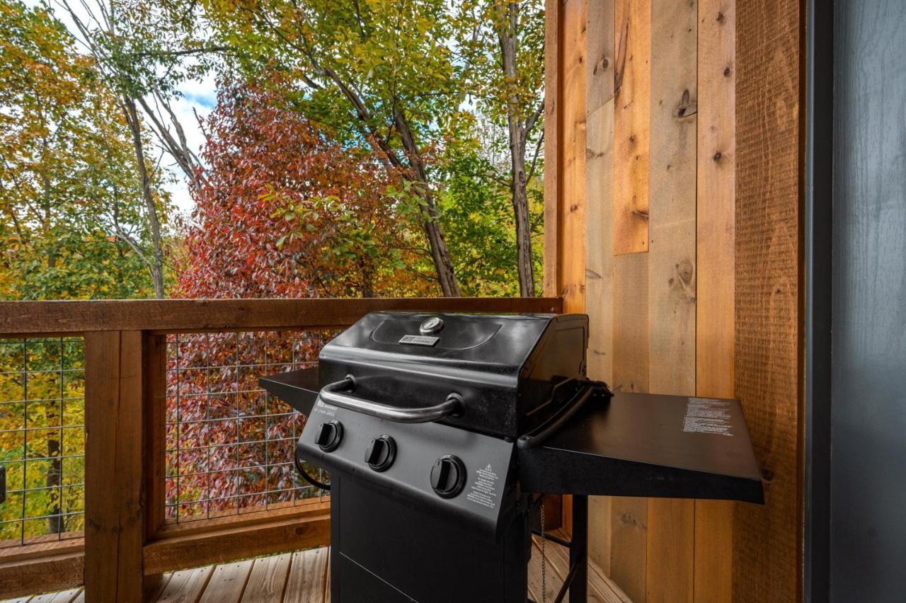The Overlook - '21 Cabin - Gorgeous Unobstructed Views - Fire Pit Table - Gamerm - Hottub - Xbox - Lots Of Bears جاتلينبرج المظهر الخارجي الصورة